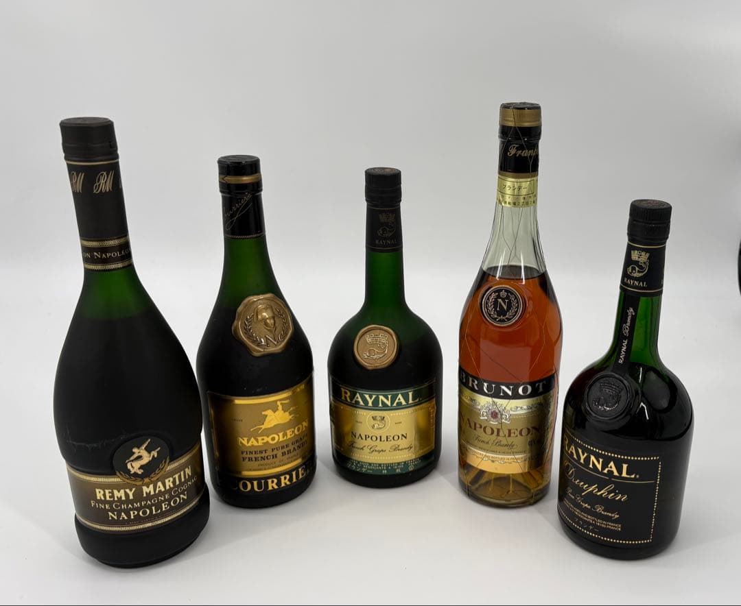 ブランデー 古酒 まとめ売り REMY MARTIN等 未開栓 5本セット