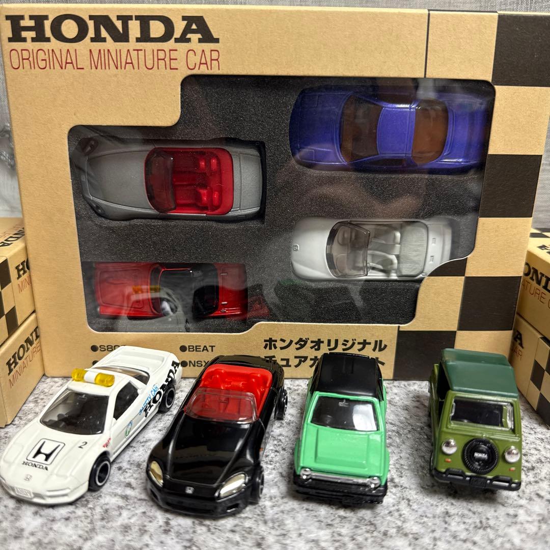 ト*モ様 新品未使用HONDA ORIGINALミニチュアカーセット