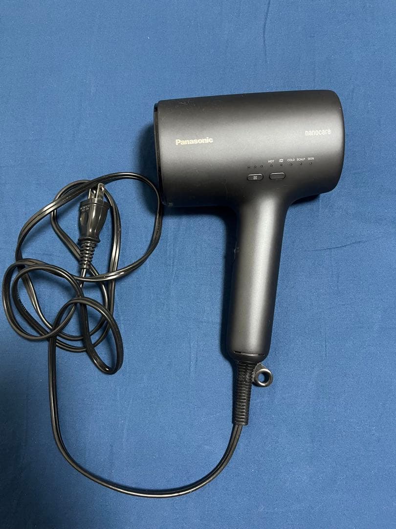 【ジャンク品】 nanocare ヘアドライヤー　EH-NA0J-A ネイビー
