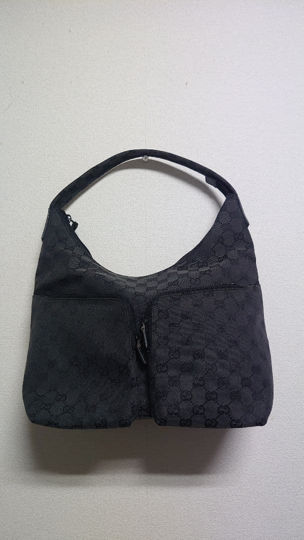 ☆ 美品 グッチ GG柄 ワンショルダー ブラック