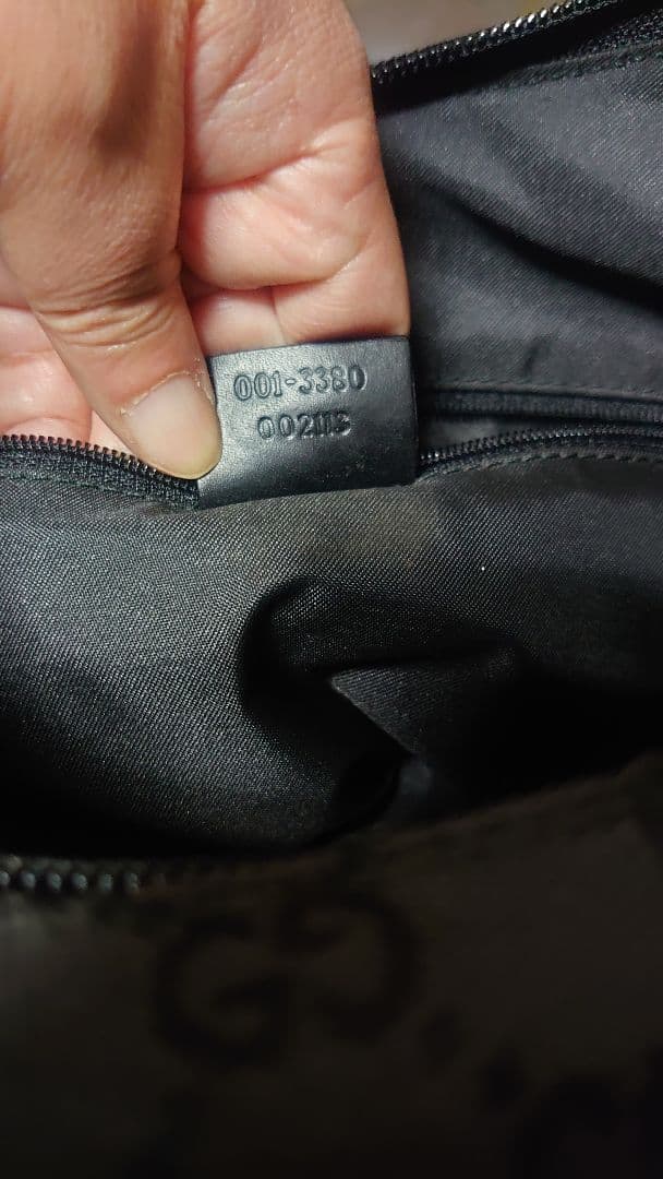 ☆ 美品 グッチ GG柄 ワンショルダー ブラック