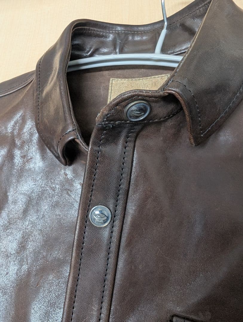 moto レザーシャツジャケット