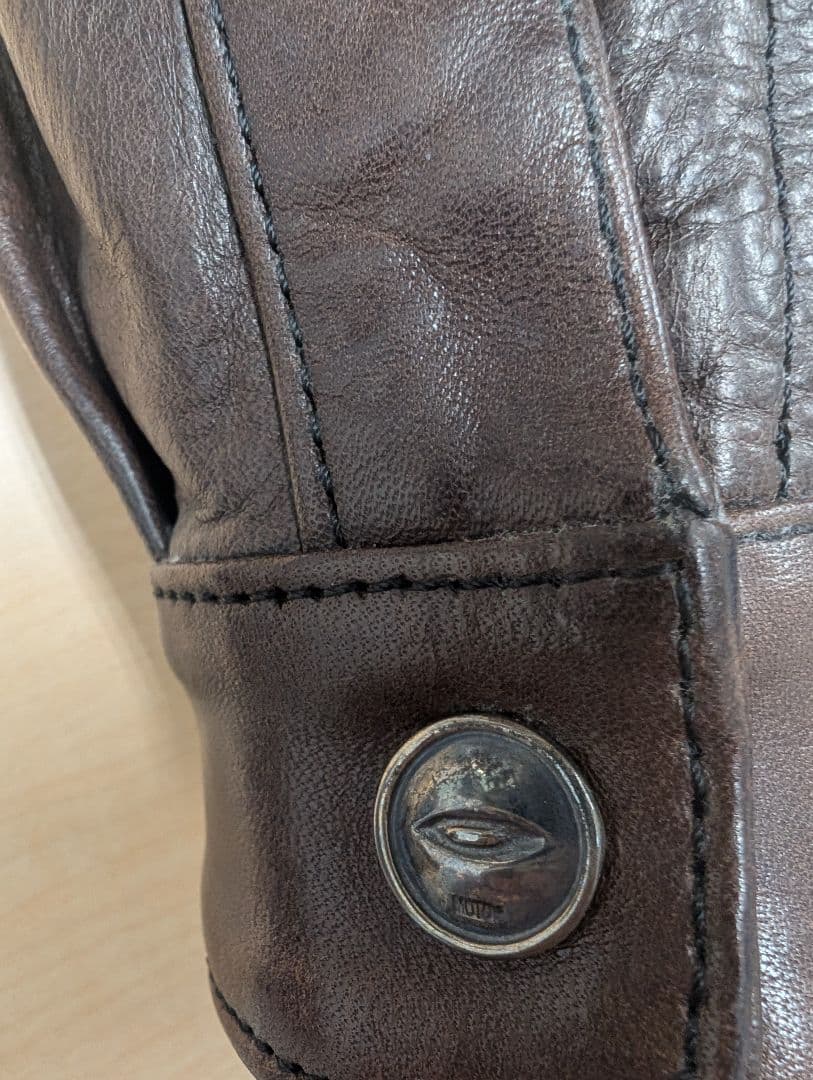 moto レザーシャツジャケット