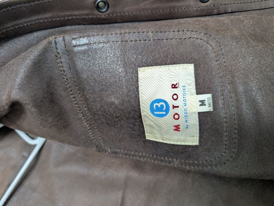 moto レザーシャツジャケット
