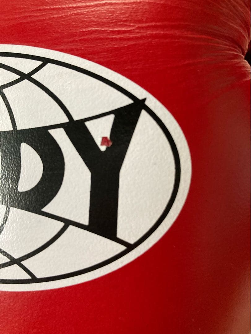 m*a様 WINDY ボクシンググローブ 8oz 赤 マジックテープ 8オンス