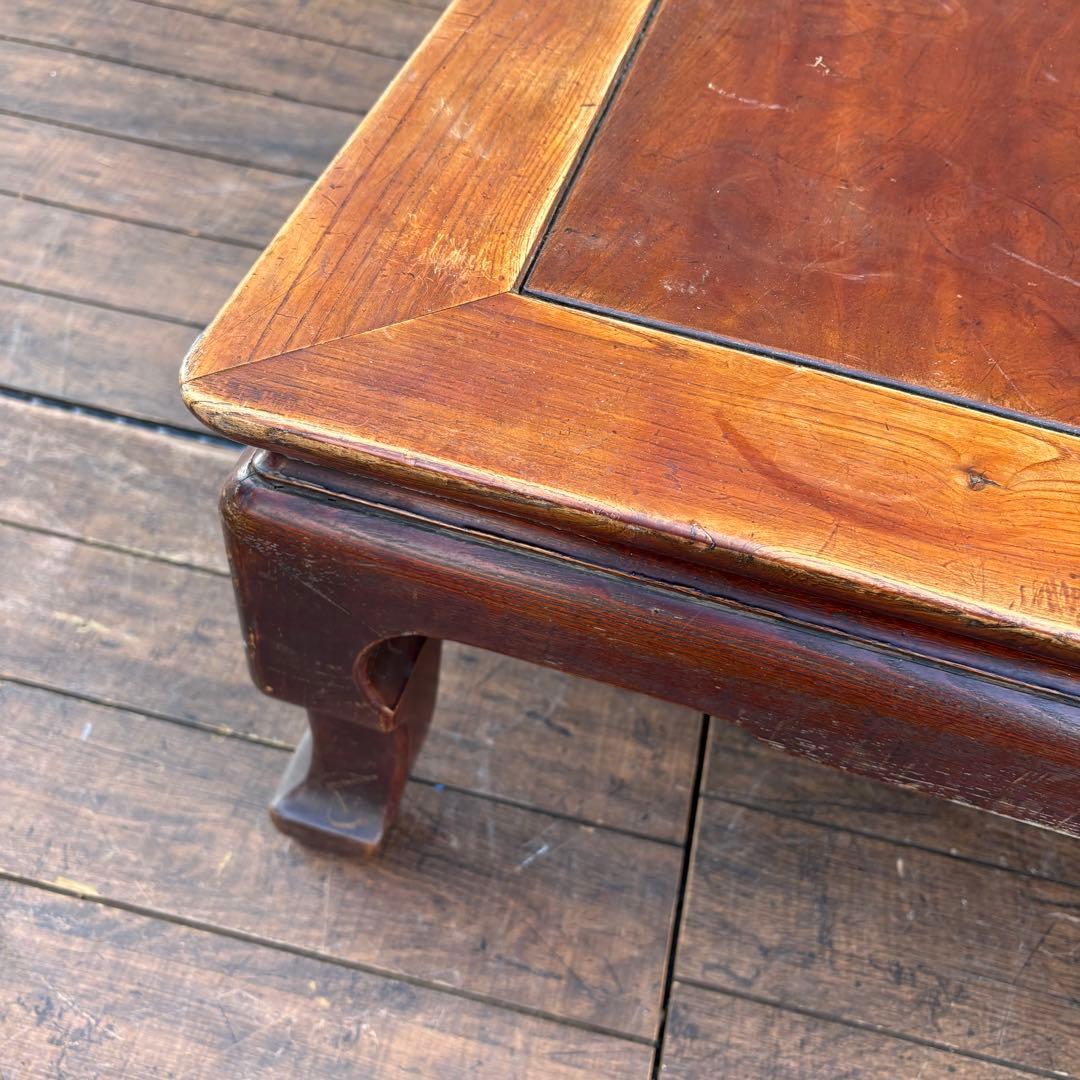 昭和レトロ 古家具 無垢材 木製座卓 ちゃぶ台 文机 お経台 経机 古道具