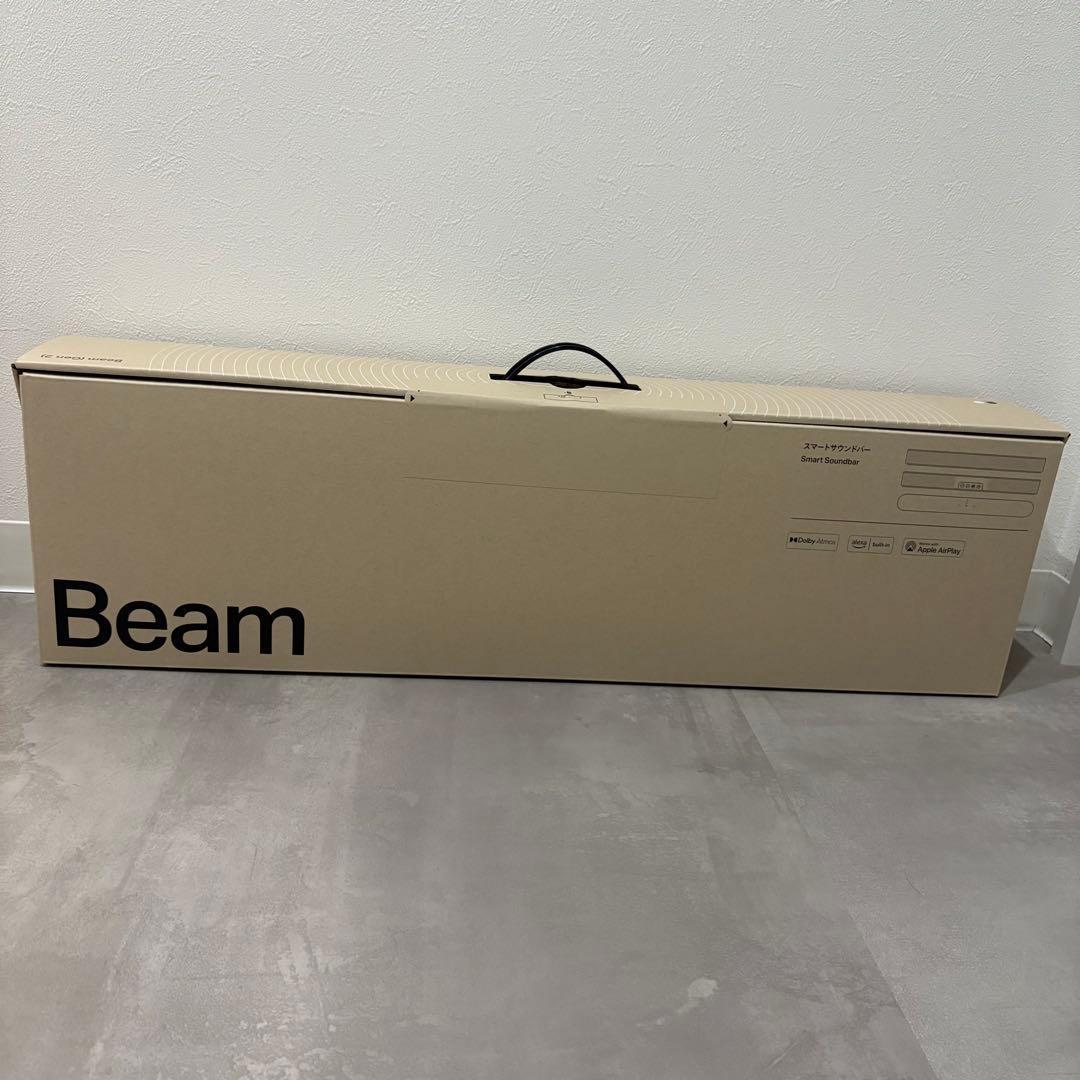 新品未開封　SONOS Beam gen2 ブラック　サウンドバー　スピーカー