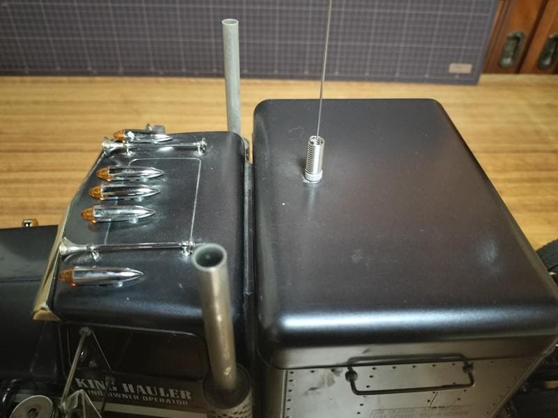 し*ん様 タミヤ 電動RC 1/14　レーラーヘッド キングハウラー メタリック