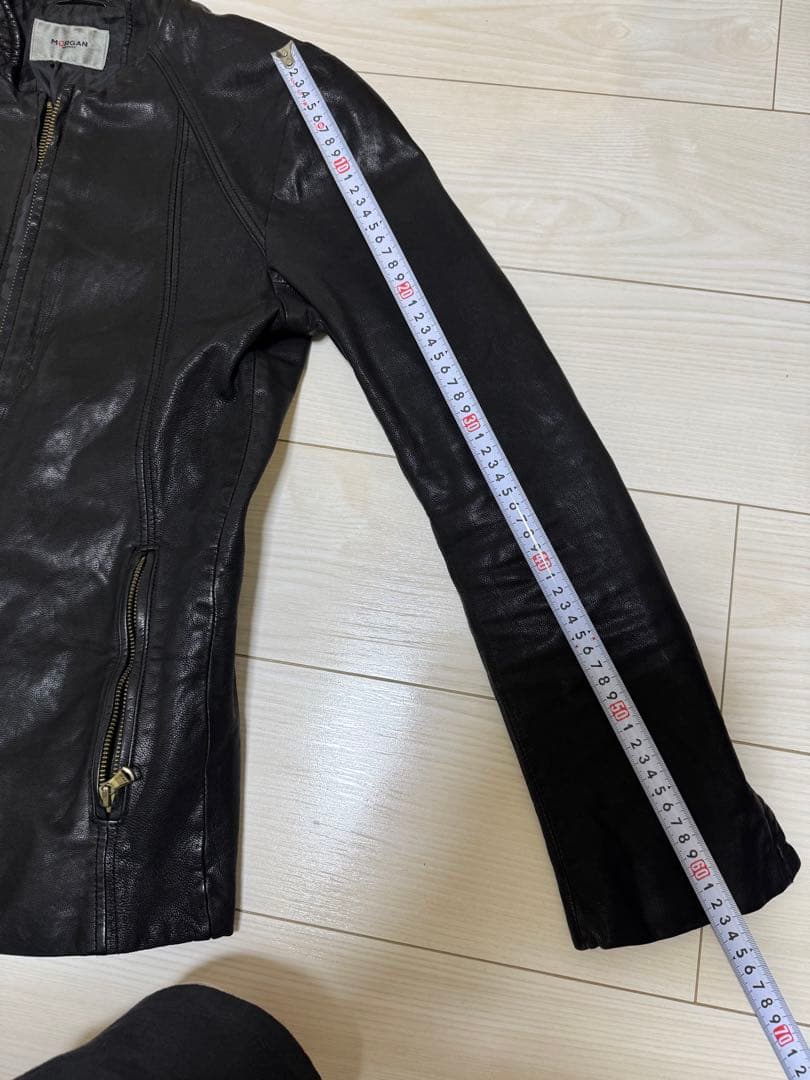 期間限定値下げ！ MORGAN HOMME 黒レザージャケット
