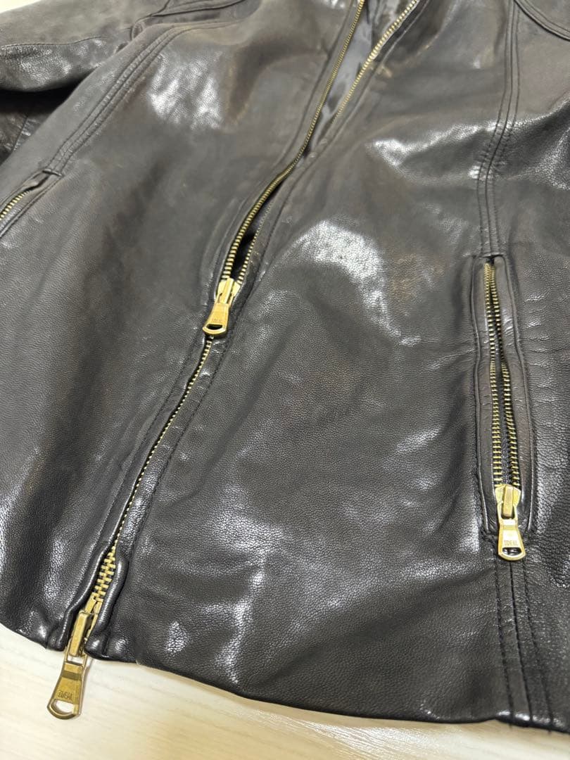 期間限定値下げ！ MORGAN HOMME 黒レザージャケット