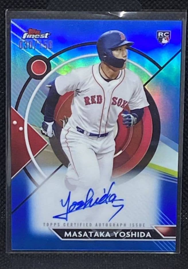 2023 TOPPS FINEST 吉田正尚　150枚限定　直筆サイン