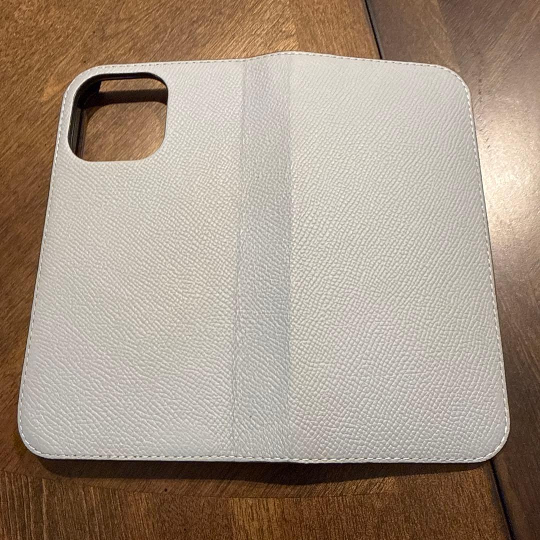 iPhone15ProMax ブルーリンホワイトBONAVENTURAケース