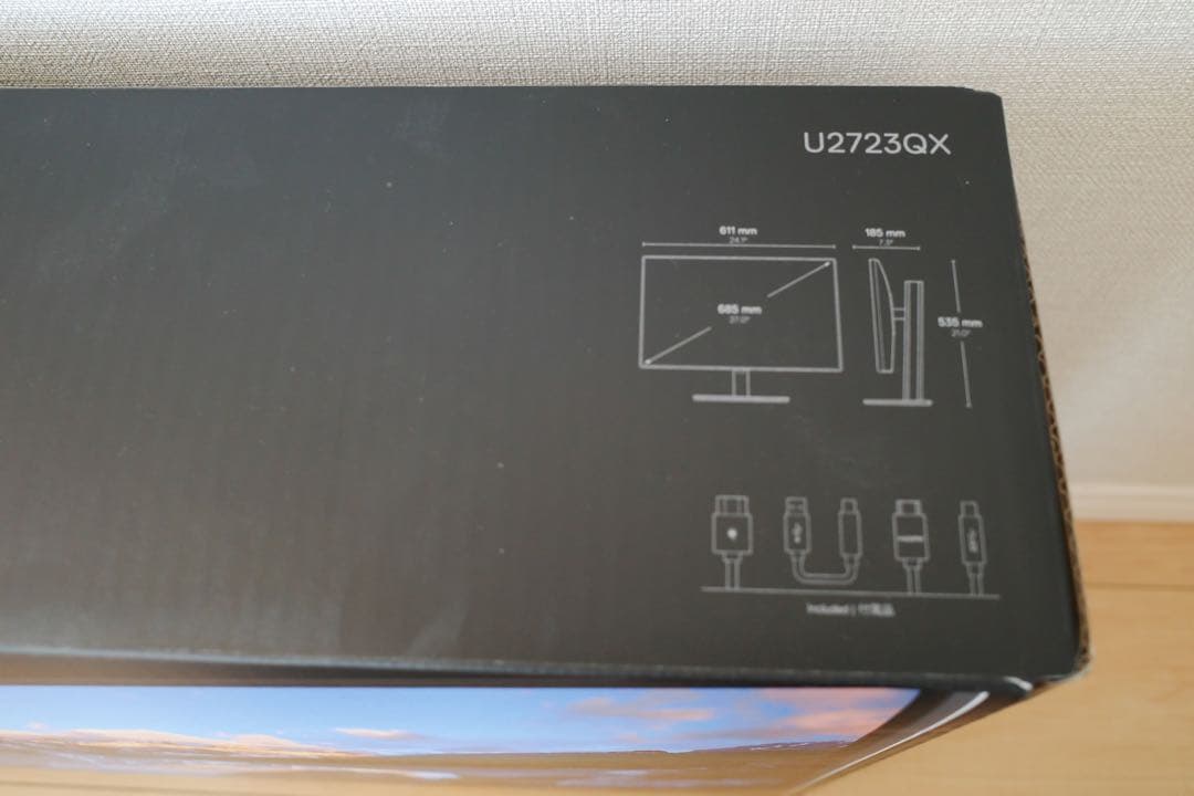 DELL U2723QX 27インチ4Kモニタ