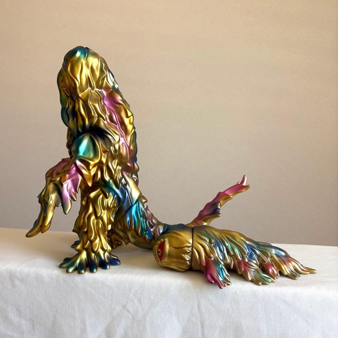 【美品】ヘドラ フィギュア2体セット水中期（マルサン）モンスターズラボ限定ソフビ