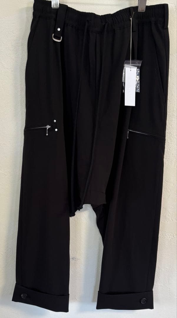 新品未使用　S'YTE サイト ヨウジヤマモト ブラックパンツ