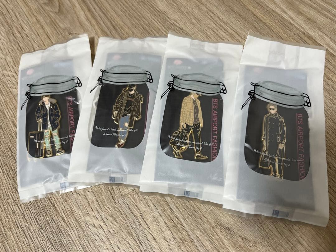 未開封✨ BTS ピンバッジ 9個　空港 ファッション オシャレ　防弾少年団