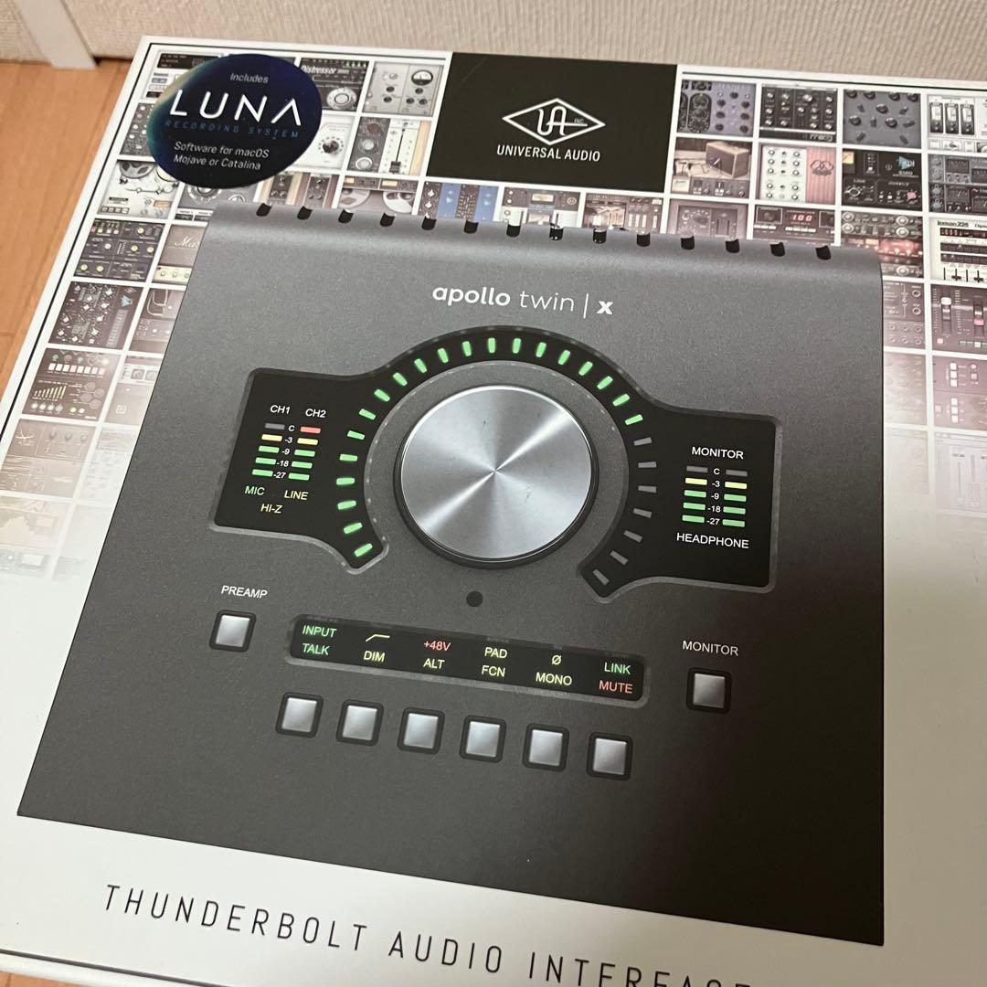 【美品】Apollo Twin X DUO Thunderbolt【早い者勝ち】