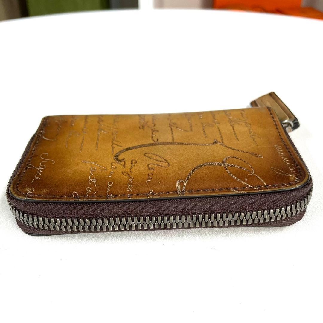美品 BERLUTI カリグラフィ 6連 キーケース カード収納可