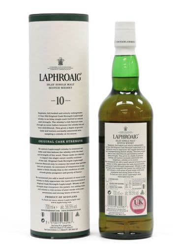 【新品・未開封】ラフロイグ 10年 オリジナルカスクストレングス バッチ 015