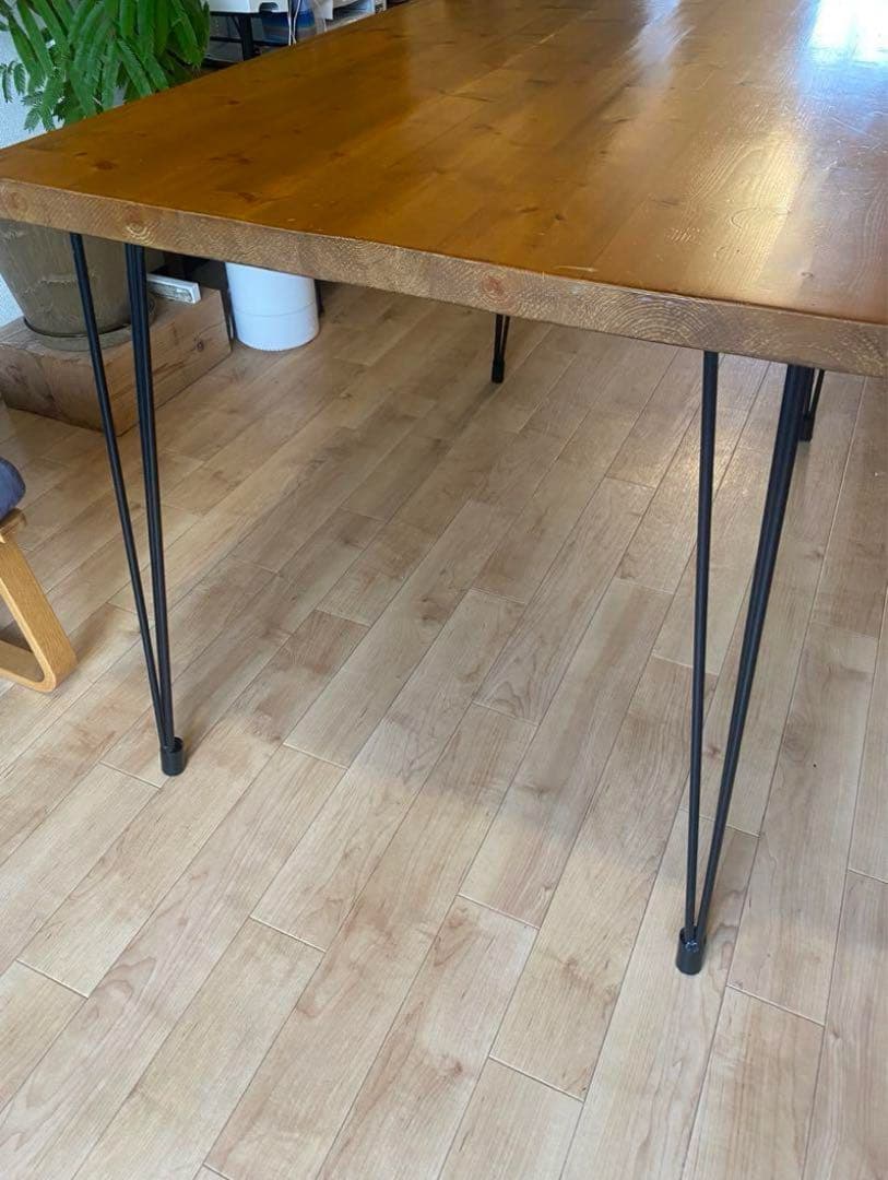 セスキ〜断捨離中〜　LOWYA ロウヤ Pitkin ダイニングテーブル