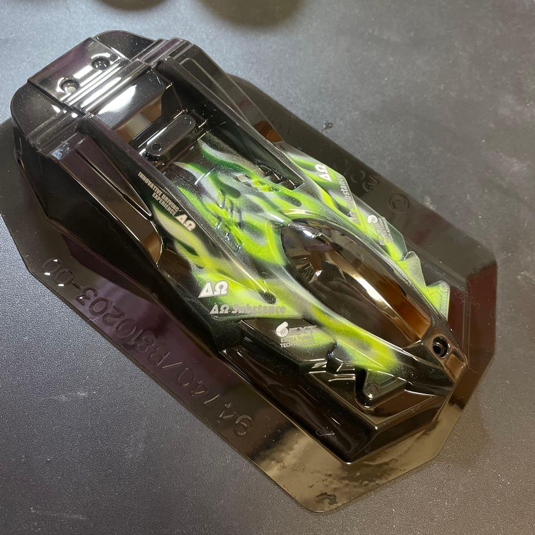 ミニ四駆　ポリカ　サンダーショットMK2 　NO.490塗装済　ポリカボディ