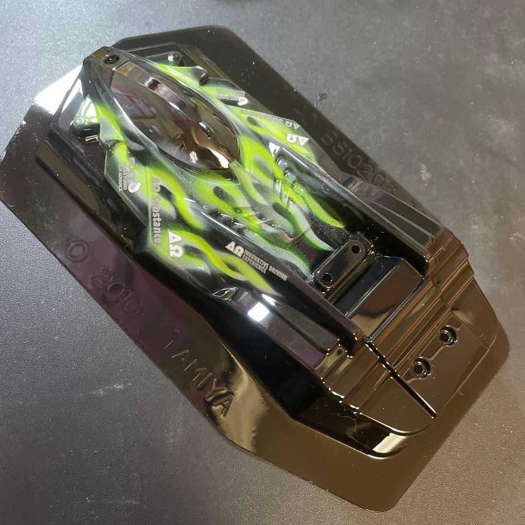 ミニ四駆　ポリカ　サンダーショットMK2 　NO.490塗装済　ポリカボディ