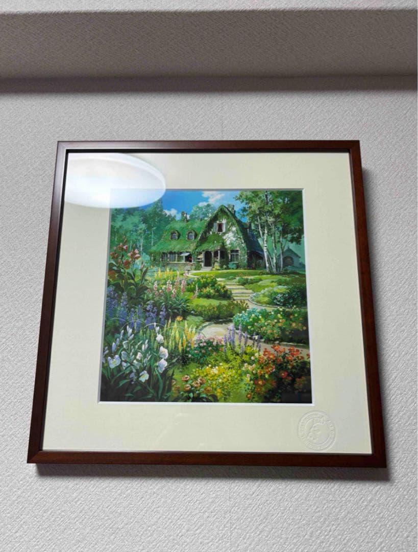 ART OF GHIBLI 魔女の宅急便 アートフレーム 「オキノ邸」