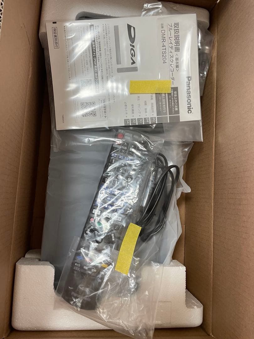 Panasonic DMR-4TS204 ブルーレイレコーダー