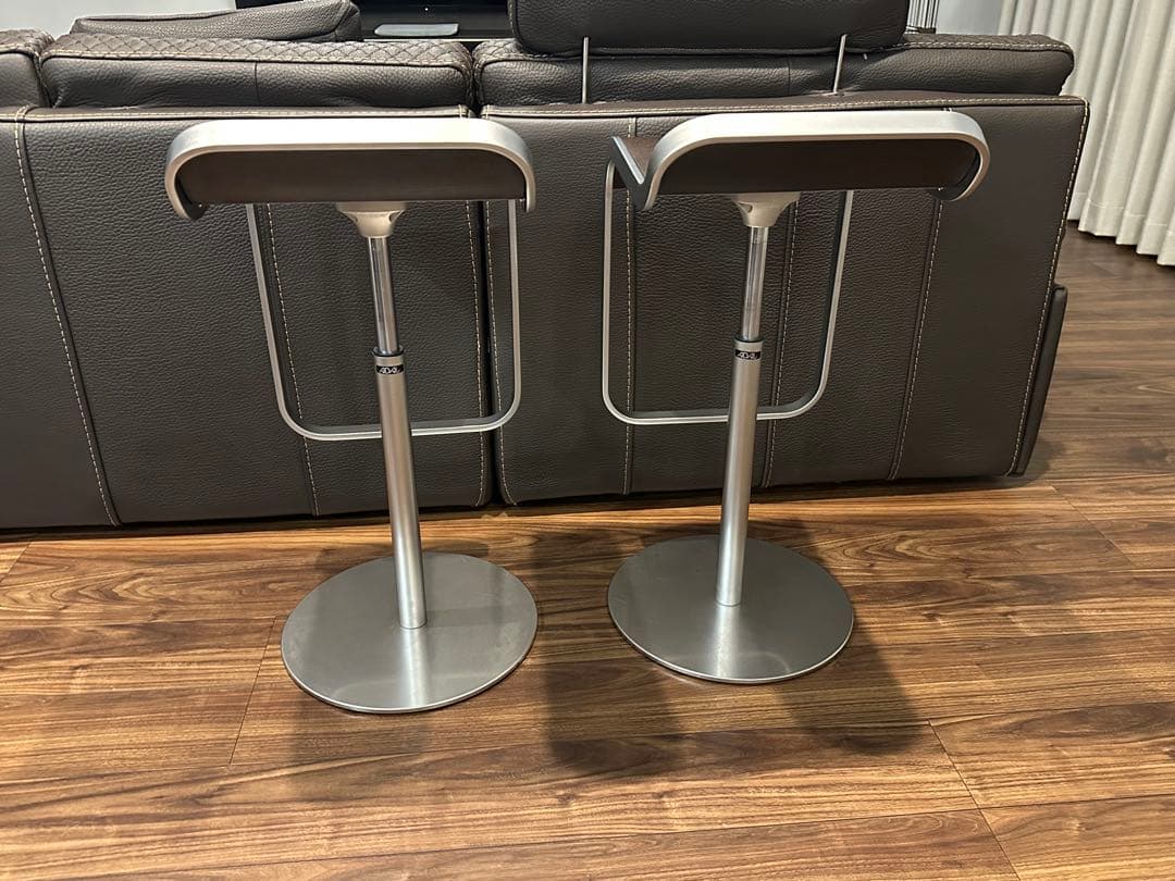 イタリア ラパルマ LEM AZUMI カウンター チェア スツールロータイプ②