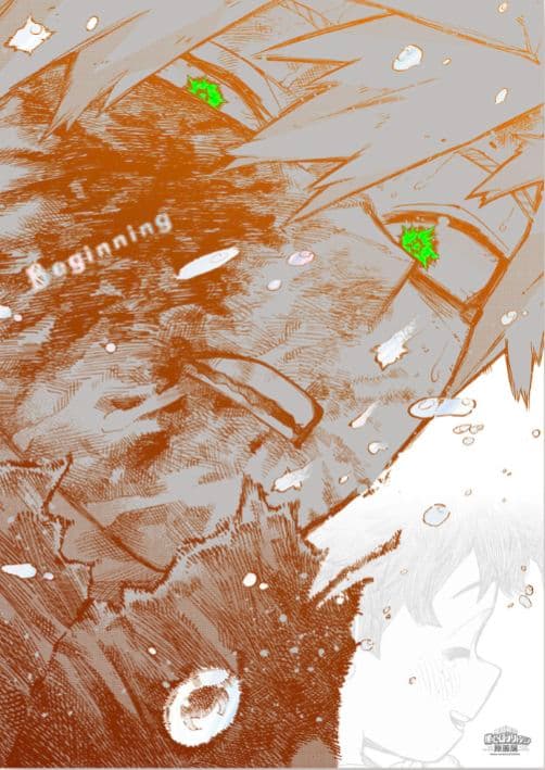 僕のヒーローアカデミア原画展A2アートポスター2枚セットTheBeginning