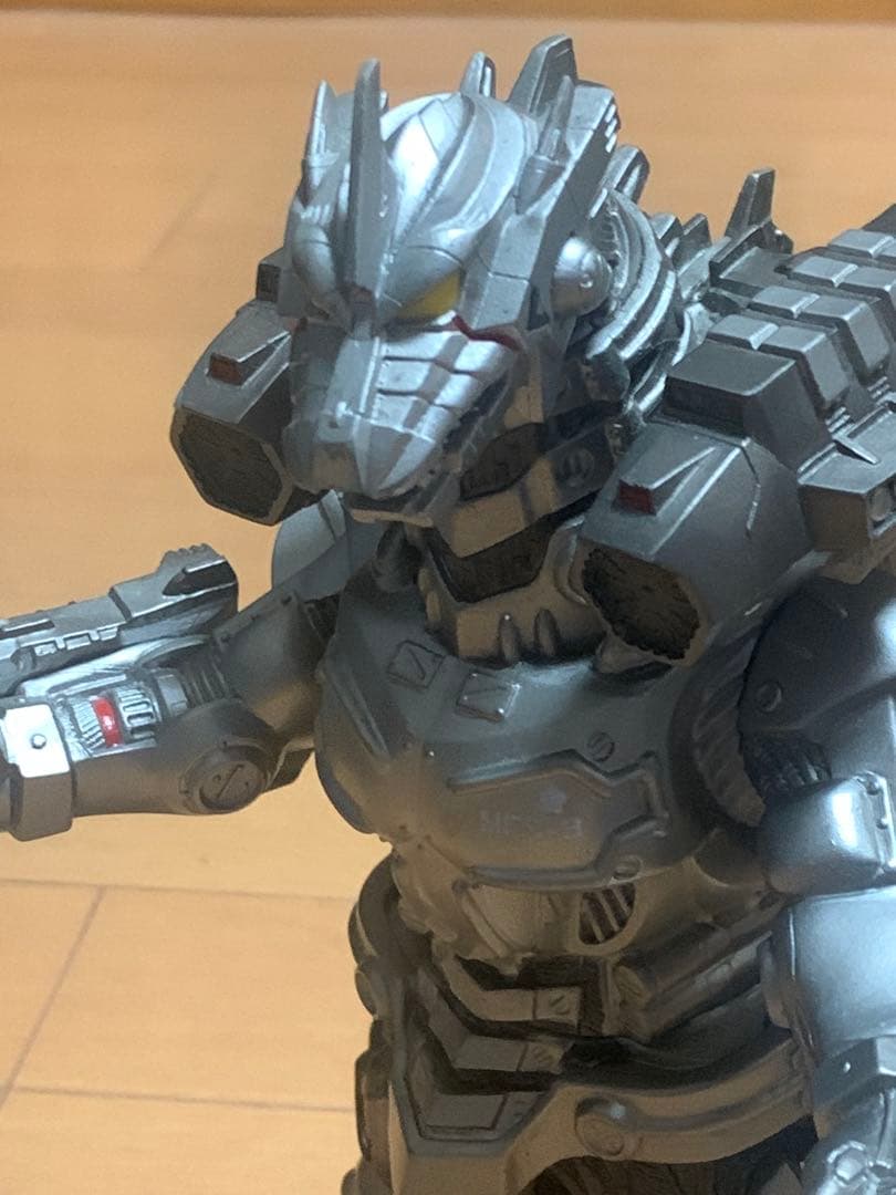 ゴジラ・メカゴジラ三式機龍 ソフビ3体セット　2002(2004)