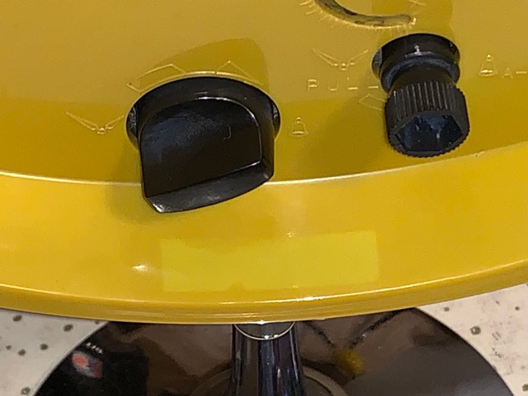 昭和レトロ　動作品　シチズン CITIZEN アラーム付　置時計　スペースエイジ