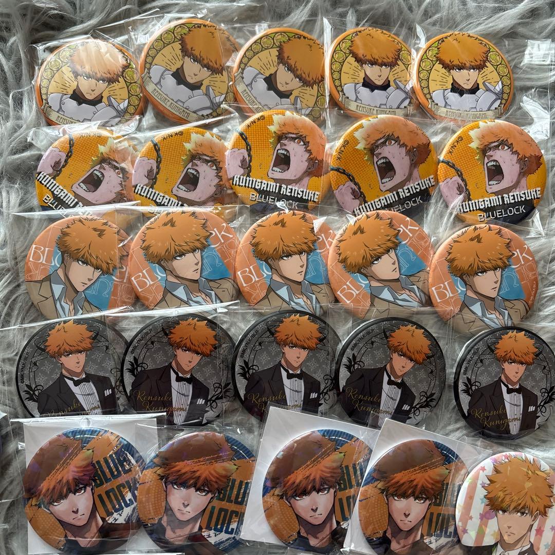 ②ブルーロック 國神錬介 缶バッジ まとめ売り