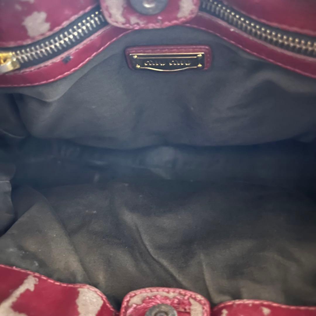 正規品 miumiu バッグ 2way