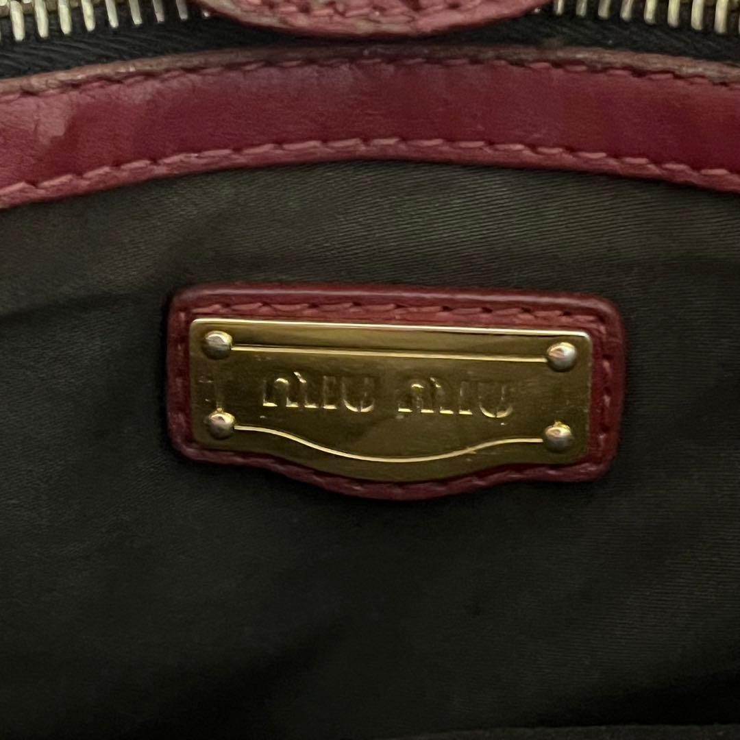 正規品 miumiu バッグ 2way