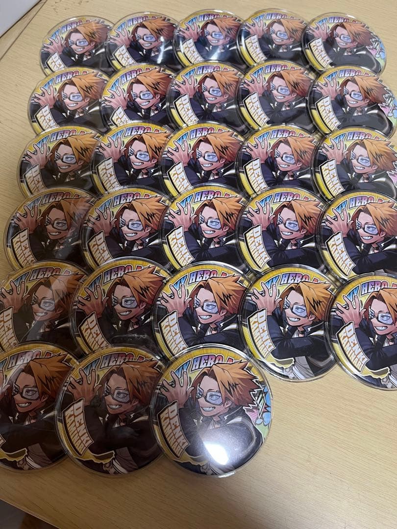 ヒロアカ 上鳴電気 原作缶バッジ 28個
