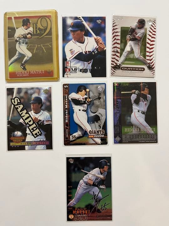 松井秀喜 カードセットMLB 野球