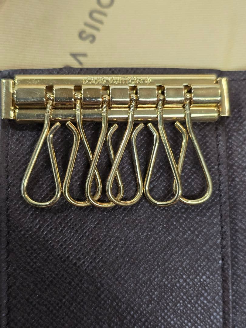 極美品✨　ルイヴィトン　 ダミエ　6連レザーキーケース　MT699