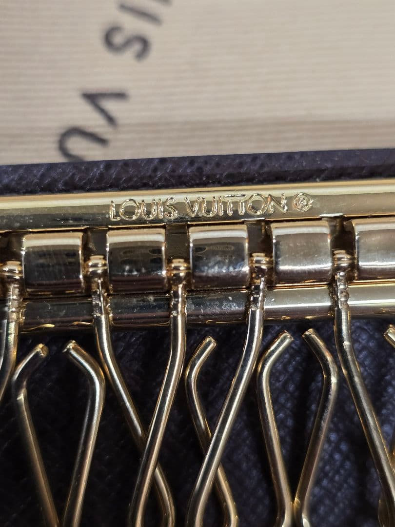 極美品✨　ルイヴィトン　 ダミエ　6連レザーキーケース　MT699