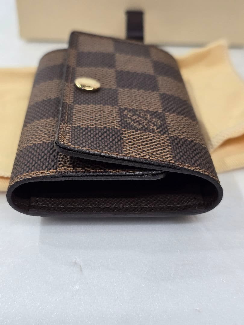 極美品✨　ルイヴィトン　 ダミエ　6連レザーキーケース　MT699