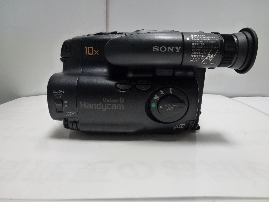 希少　大人気　動作品　SONY　CCD-TR212　ビデオカメラ　8mmテープ