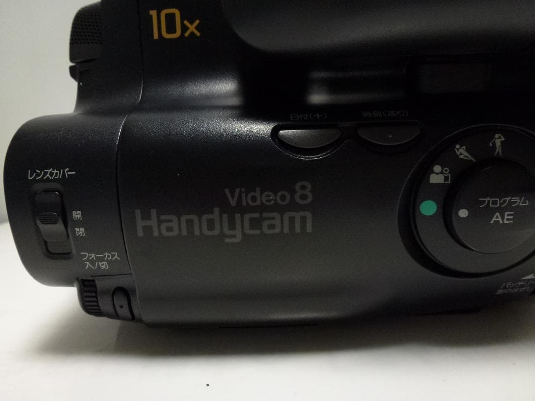 希少　大人気　動作品　SONY　CCD-TR212　ビデオカメラ　8mmテープ