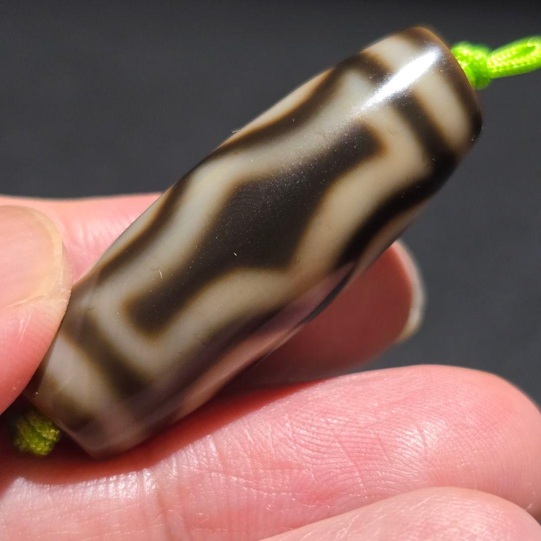 16 老礦　仏眼四眼天珠　天珠　天然石　　御守り　占い　ブレスレット　ネックレス