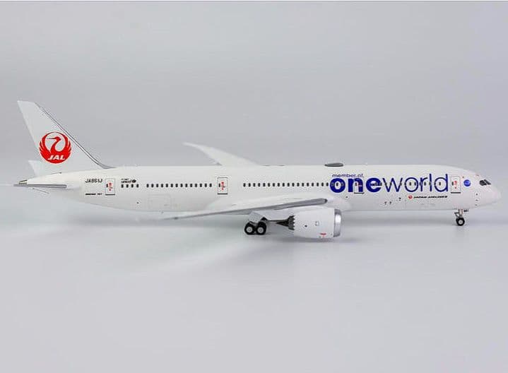 NG MODEL 1/400 JAL 787-9 JA861J 特別塗装機