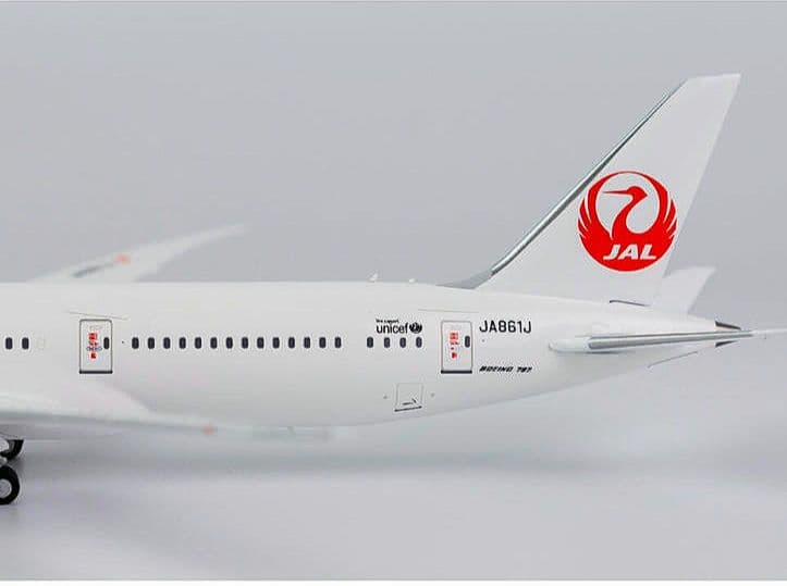 NG MODEL 1/400 JAL 787-9 JA861J 特別塗装機