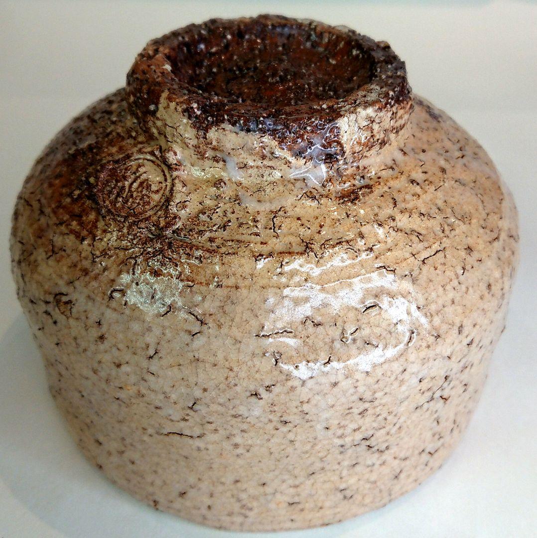 【茶道具】兼田三左衛門 作  萩茶碗