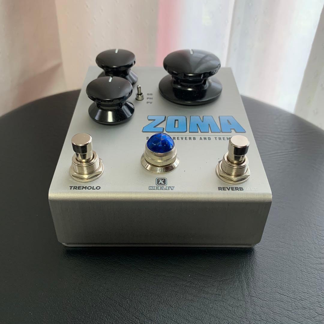 ギター Keeley ZOMA Stereo Reverb and Tremolo