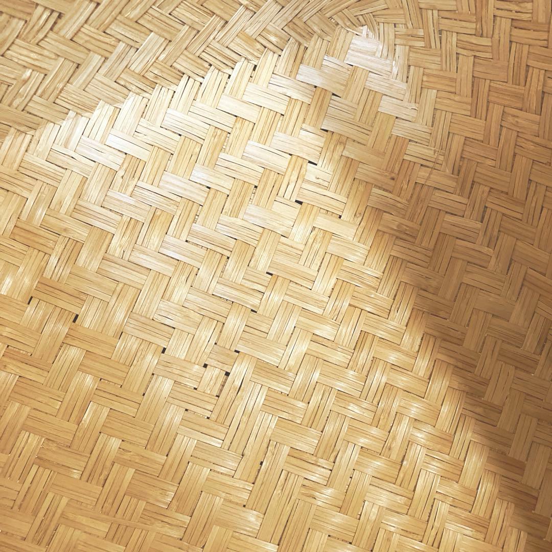 昭和レトロ 中サイズ 行李 クリーニング済み 収納 籠 美品 ②