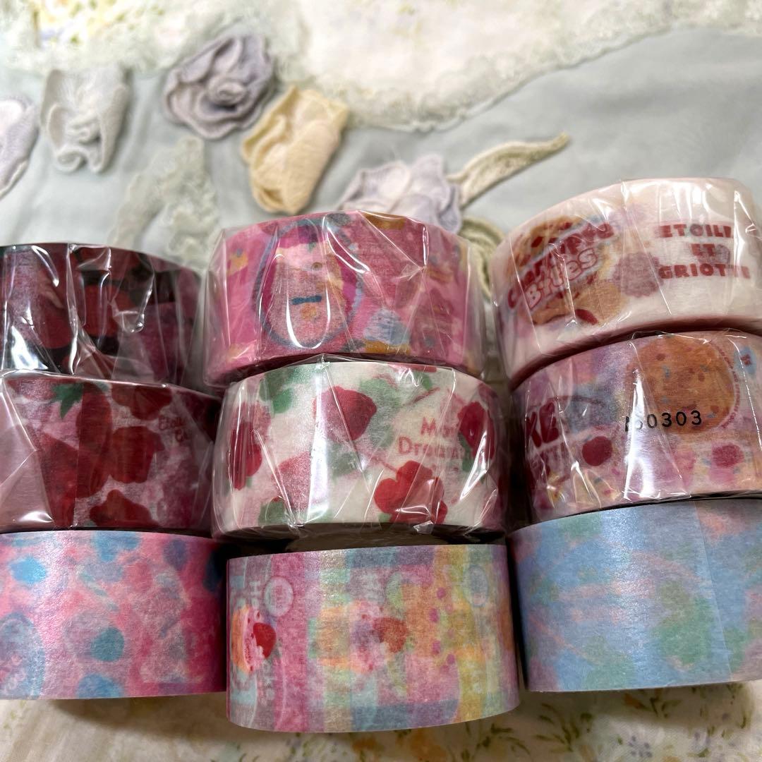 ♡エトワールエグリオットさんマスキングテープ未使用、中古あわせて7個セットです♡