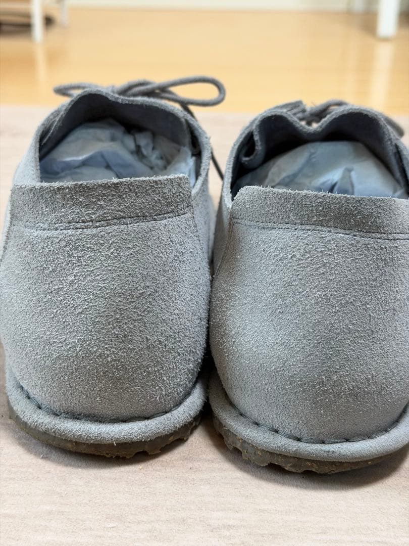 値下げ！美品　ビルケンシュトック　ウッティレース　 スエード グレー